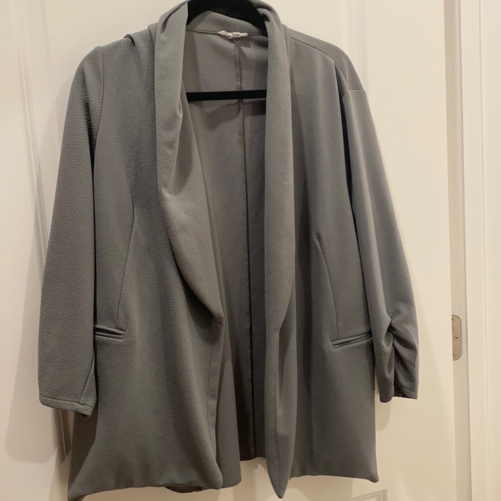 3x green business jacket